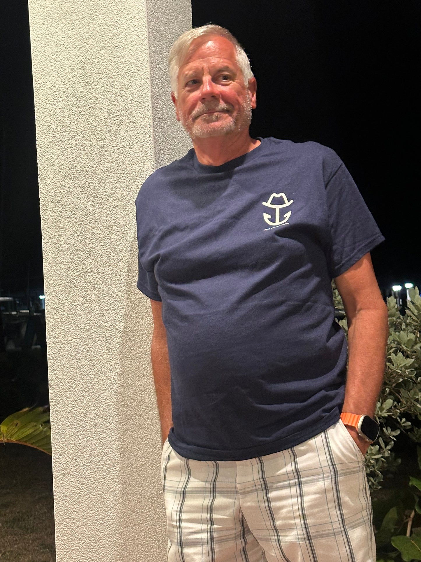 Men's Navy Short Sleeve T-Shirt