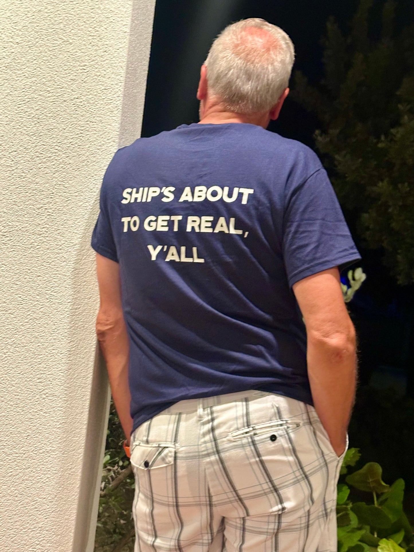 Men's Navy Short Sleeve T-Shirt